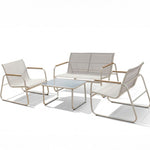 Conj. Jardim 4 Lugares TANARO WOOD