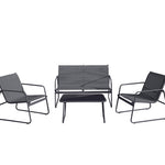Conj. Jardim 4 Lugares TANARO SLIM