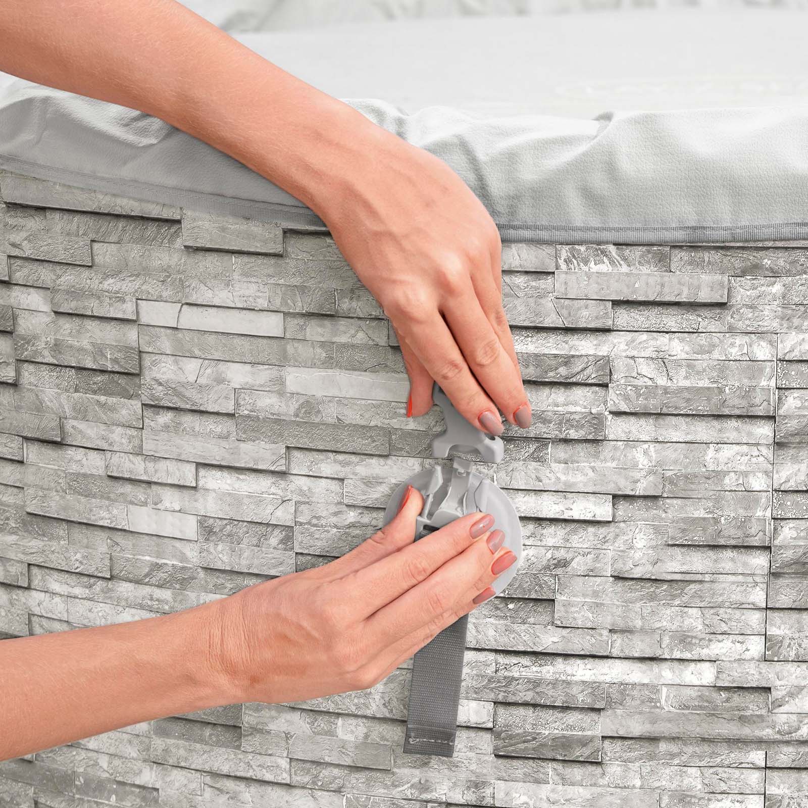 Spa insuflável com controlo por aplicação para 3-5 pessoas Lay-Z-Spa® Vancouver AirJet Plus™