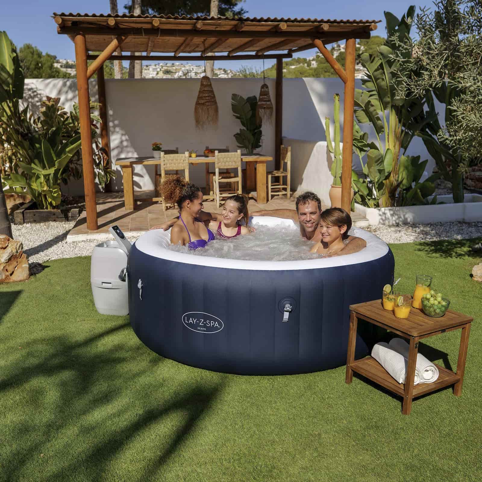 Spa insuflável de hidromassagem 2-4 pessoas Lay-Z-Spa Miami