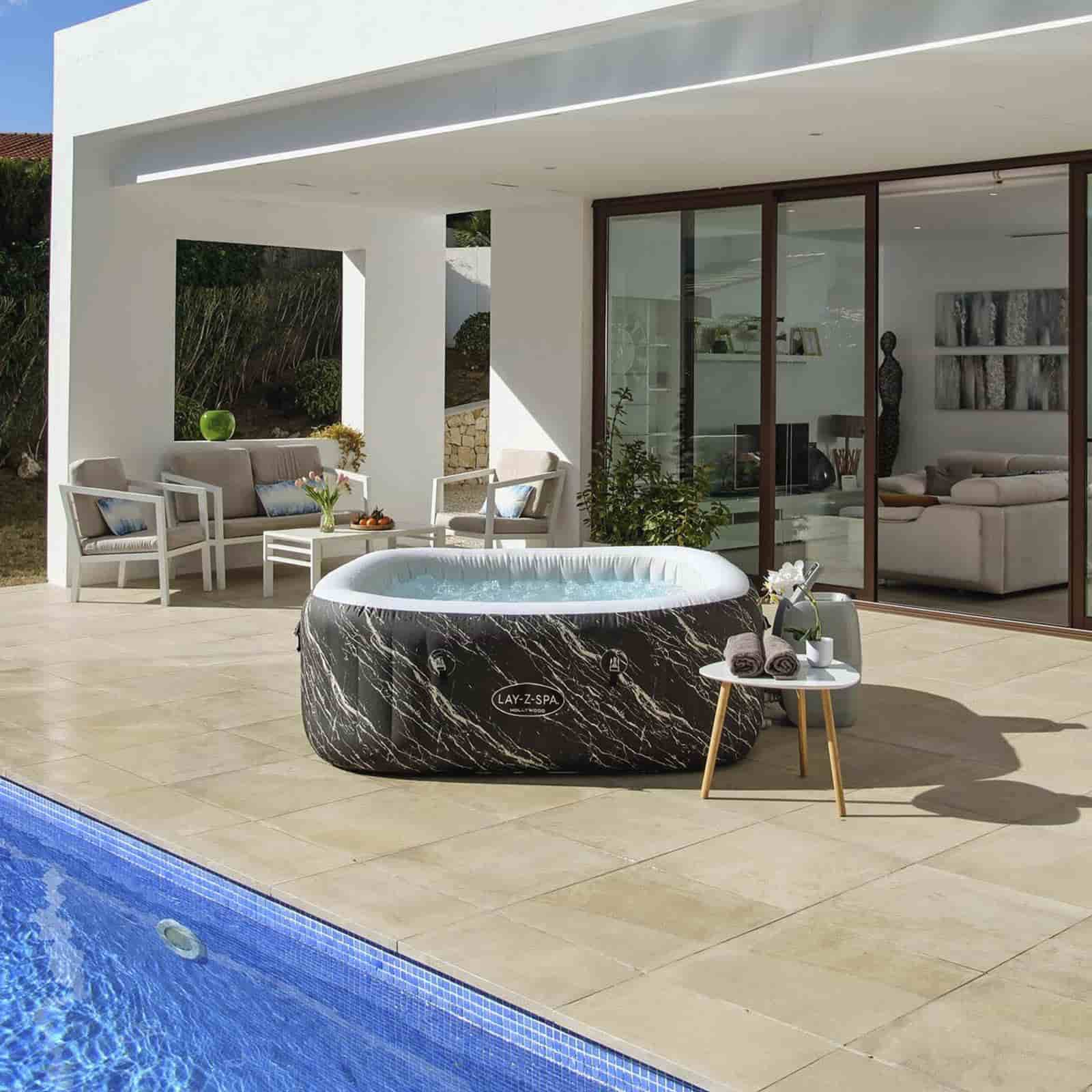 Spa hinchable para 4-6 pers. Lay-Z-Spa Hollywood Luxe