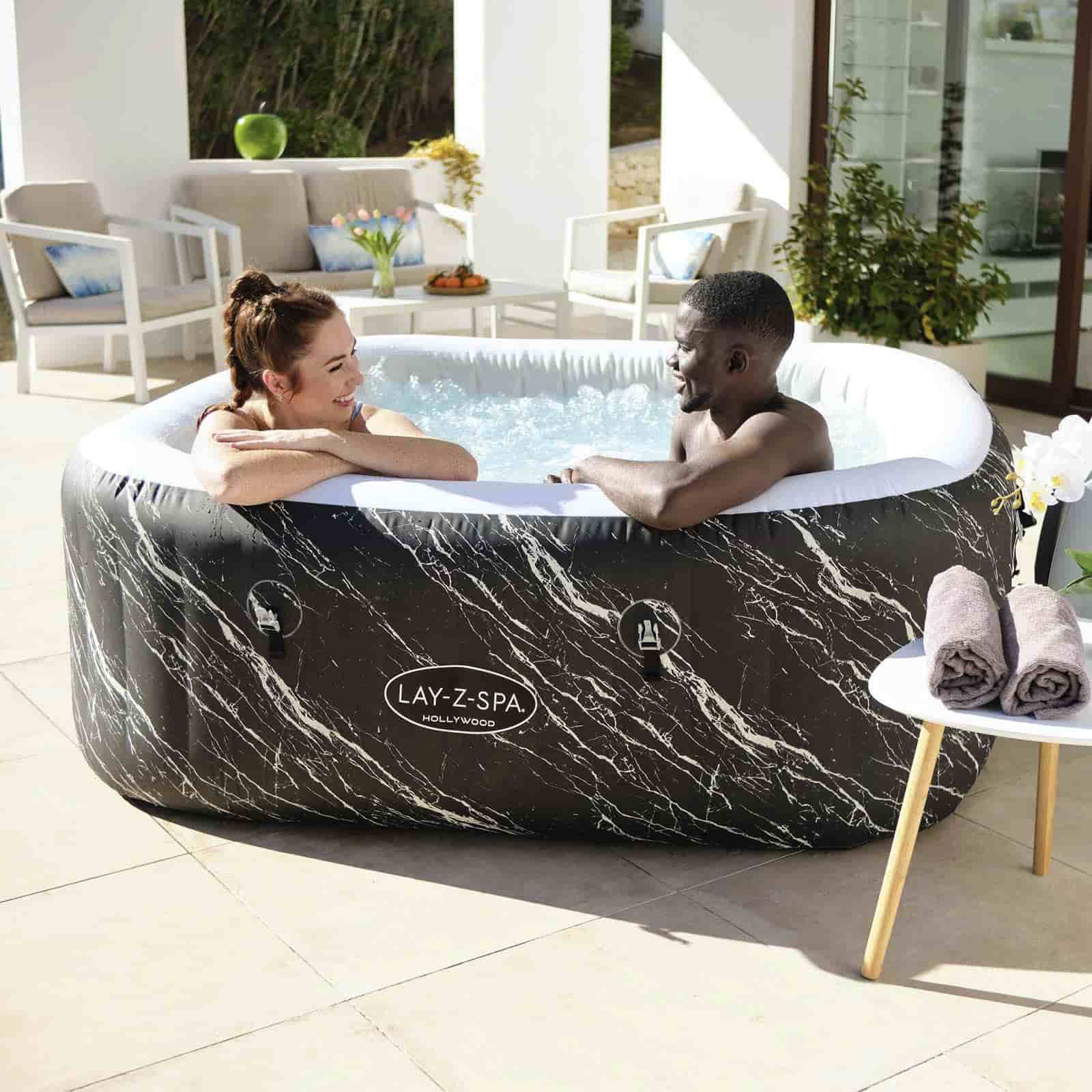 Spa hinchable para 4-6 pers. Lay-Z-Spa Hollywood Luxe