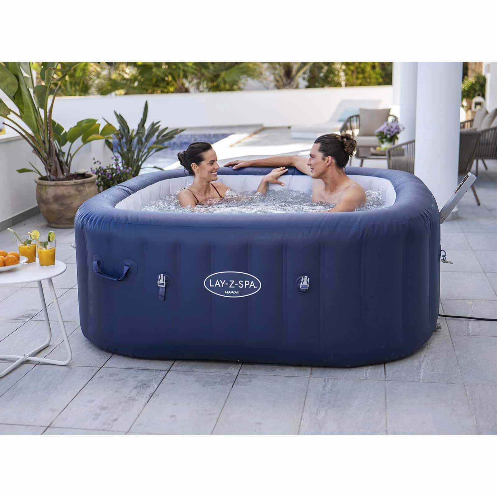 Spa insuflável hidromassagem 4-6 p. Lay-Z-Spa Hawaii Smart