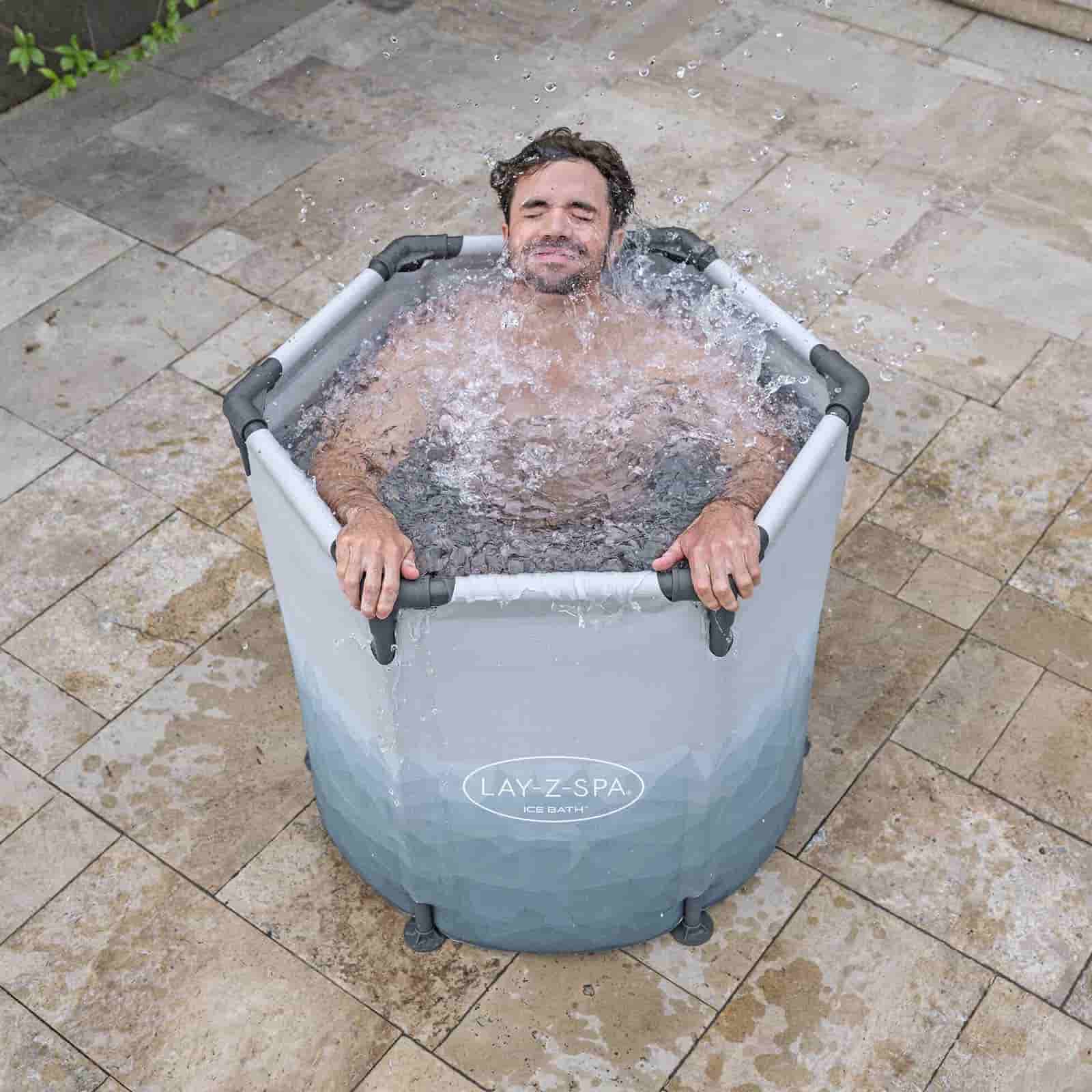 Tanque de banhos de gelo 1 pessoa Lay-Z-Spa Glacial Dip