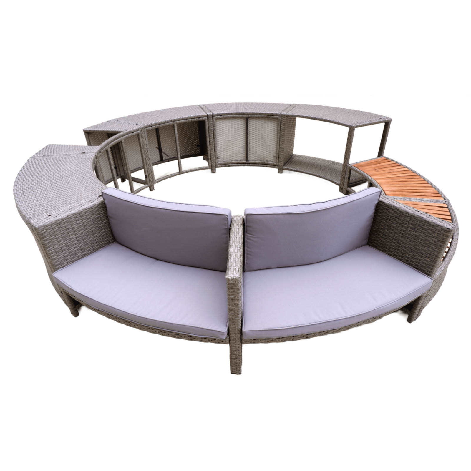 Revestimento Spa Hidromassagem "Full Surround 180"