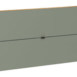 Sapateira Cirsale 108 (Verde empoeirado + Navarra carvalho)